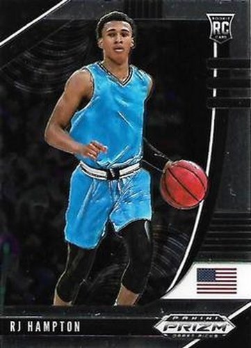 #53 RJ Hampton - New Zealand Breakers - 2020 Panini Prizm Draft Picks Collegiate Basketball