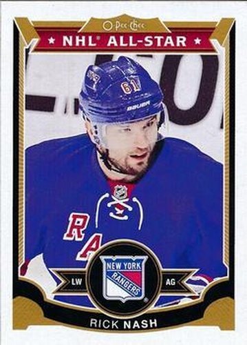 #53 Rick Nash - New York Rangers - 2015-16 O-Pee-Chee Hockey