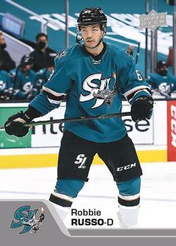 #53 Robbie Russo - San Jose Barracuda - 2020-21 Upper Deck AHL Hockey