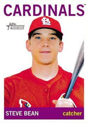 #53 Steve Bean - GCL Cardinals - 2013 Topps Heritage Minor League Baseball