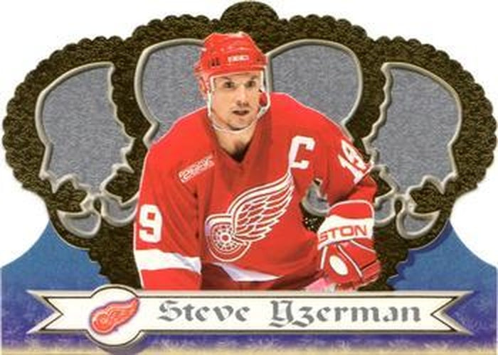 #53 Steve Yzerman - Detroit Red Wings - 1999-00 Pacific Crown Royale Hockey