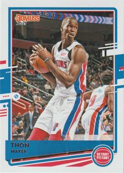 #53 Thon Maker - Detroit Pistons - 2020-21 Donruss Basketball