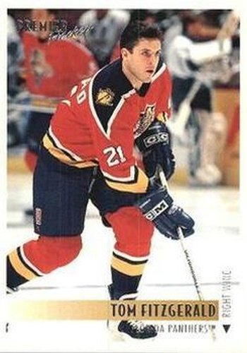 #53 Tom Fitzgerald - Florida Panthers - 1994-95 Topps Premier Hockey