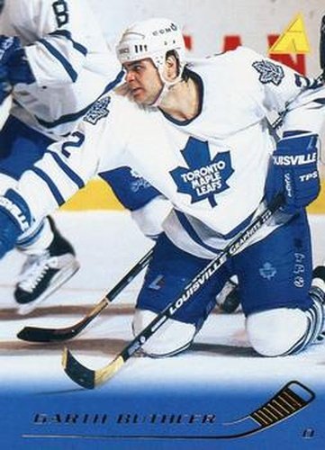 #53 Garth Butcher - Toronto Maple Leafs - 1995-96 Pinnacle Hockey