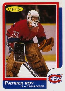 #53 Patrick Roy - Montreal Canadiens - 1986-87 O-Pee-Chee Hockey