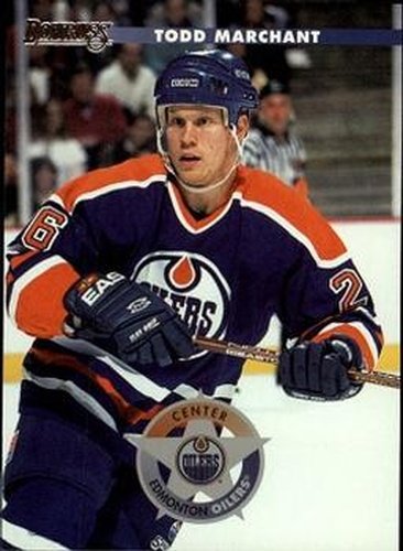#53 Todd Marchant - Edmonton Oilers - 1996-97 Donruss Hockey