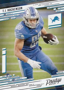 #53 T.J. Hockenson - Detroit Lions - 2021 Panini Prestige Football