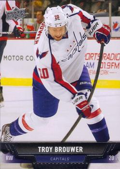 #53 Troy Brouwer - Washington Capitals - 2013-14 Upper Deck Hockey
