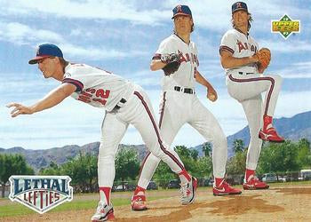 #53 Mark Langston / Jim Abbott / Chuck Finley - California Angels - 1993 Upper Deck Baseball