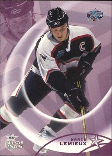 #53 Mario Lemieux - Pittsburgh Penguins - 2002-03 Be a Player All-Star Edition Hockey