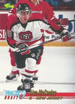 #53 Alyn McCauley - New Jersey Devils - 1995 Classic Hockey
