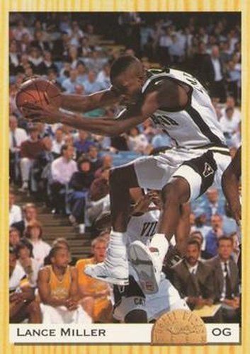 #53 Lance Miller - Villanova Wildcats - 1993 Classic Draft Picks Basketball