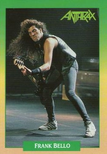 #53 Frank Bello - 1991 Brockum Rock Cards