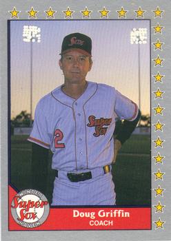 #53 Doug Griffin - Winter Haven Super Sox - 1990 Pacific Senior League Baseball