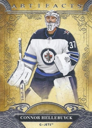 #53 Connor Hellebuyck - Winnipeg Jets - 2020-21 Upper Deck Artifacts Hockey