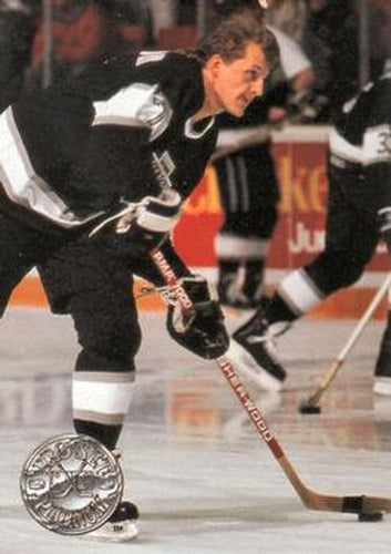 #53 Tomas Sandstrom - Los Angeles Kings - 1991-92 Pro Set Platinum Hockey