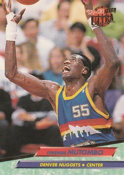 #53 Dikembe Mutombo - Denver Nuggets - 1992-93 Ultra Basketball