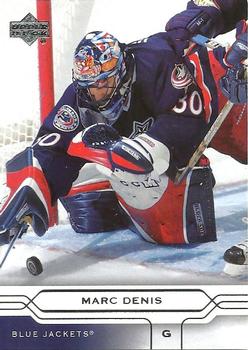 #53 Marc Denis - Columbus Blue Jackets - 2004-05 Upper Deck Hockey