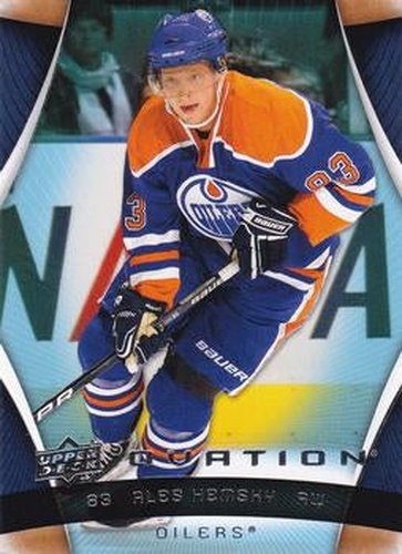 #53 Ales Hemsky - Edmonton Oilers - 2009-10 Upper Deck Ovation Hockey
