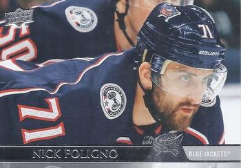 #53 Nick Foligno - Columbus Blue Jackets - 2020-21 Upper Deck Hockey