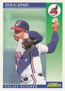 #53 Doug Jones - Cleveland Indians - 1992 Score Baseball