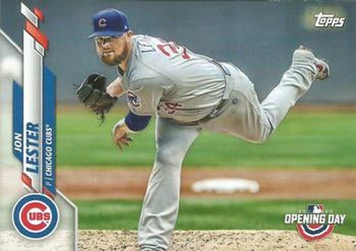 #53 Jon Lester - Chicago Cubs - 2020 Topps Opening Day Baseball