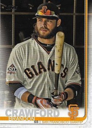 #53b Brandon Crawford - San Francisco Giants - 2019 Topps Baseball