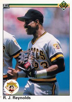 #540 R.J. Reynolds - Pittsburgh Pirates - 1990 Upper Deck Baseball