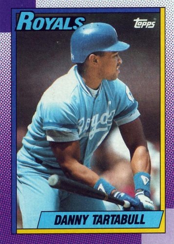 #540 Danny Tartabull - Kansas City Royals - 1990 Topps Baseball