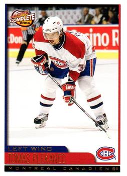 #540 Tomas Plekanec - Montreal Canadiens - 2003-04 Pacific Complete Hockey