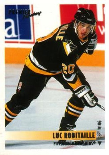 #540 Luc Robitaille - Pittsburgh Penguins - 1994-95 O-Pee-Chee Premier Hockey