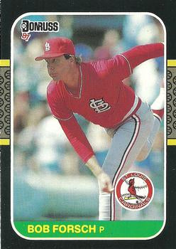 #540 Bob Forsch - St. Louis Cardinals - 1987 Donruss Baseball