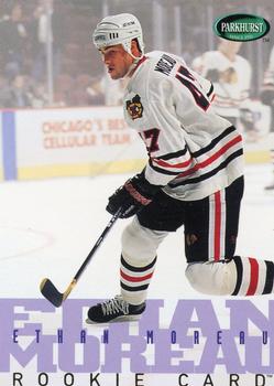 #540 Ethan Moreau - Chicago Blackhawks - 1995-96 Parkhurst International Hockey