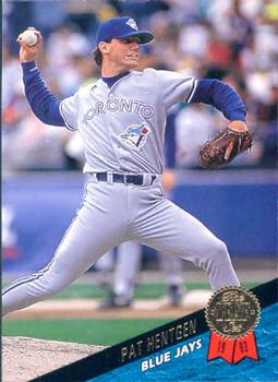 #540 Pat Hentgen - Toronto Blue Jays - 1993 Leaf Baseball