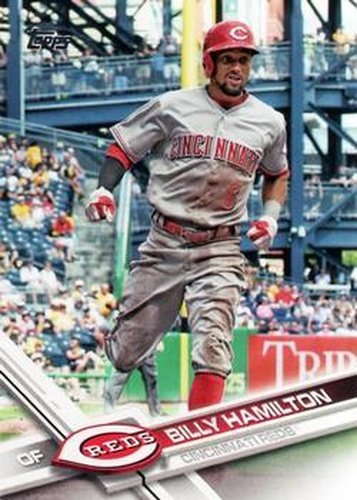 #540 Billy Hamilton - Cincinnati Reds - 2017 Topps Baseball