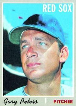 #540 Gary Peters - Boston Red Sox - 1970 Topps Baseball