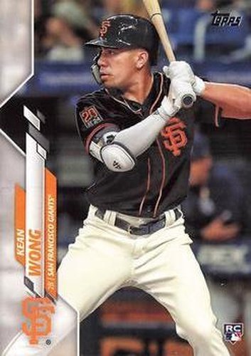 #540 Kean Wong - San Francisco Giants - 2020 Topps Baseball