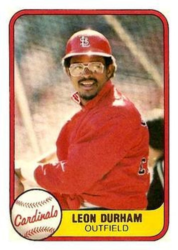 #540 Leon Durham - St. Louis Cardinals - 1981 Fleer Baseball