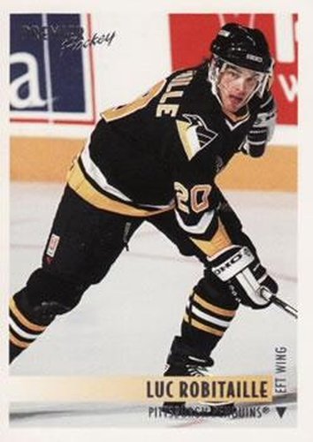 #540 Luc Robitaille - Pittsburgh Penguins - 1994-95 Topps Premier Hockey