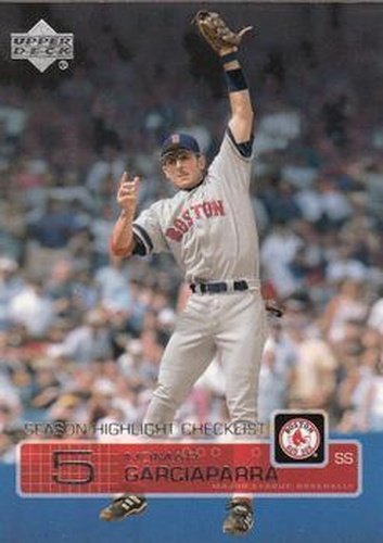 #540 Nomar Garciaparra - Boston Red Sox - 2003 Upper Deck Baseball
