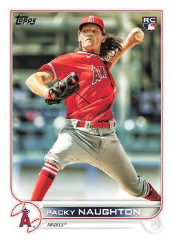 #540 Packy Naughton - Los Angeles Angels - 2022 Topps Baseball