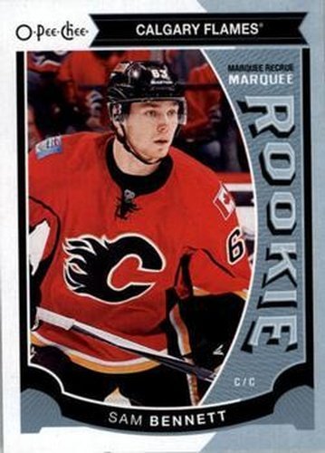 #540 Sam Bennett - Calgary Flames - 2015-16 O-Pee-Chee Hockey