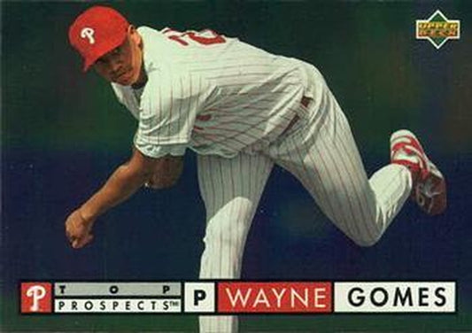 #540 Wayne Gomes - Philadelphia Phillies - 1994 Upper Deck Baseball