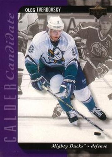 #540 Oleg Tverdovsky - Anaheim Mighty Ducks - 1994-95 Upper Deck Hockey