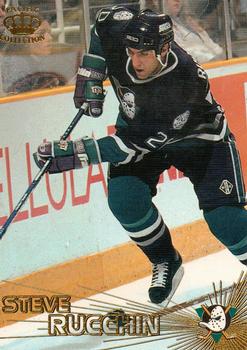 #104 Steve Rucchin - Anaheim Mighty Ducks - 1997-98 Pacific Crown Hockey
