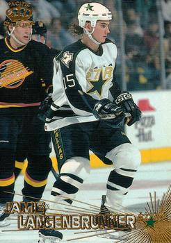 #110 Jamie Langenbrunner - Dallas Stars - 1997-98 Pacific Crown Hockey