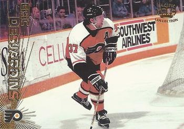 #121 Eric Desjardins - Philadelphia Flyers - 1997-98 Pacific Crown Hockey