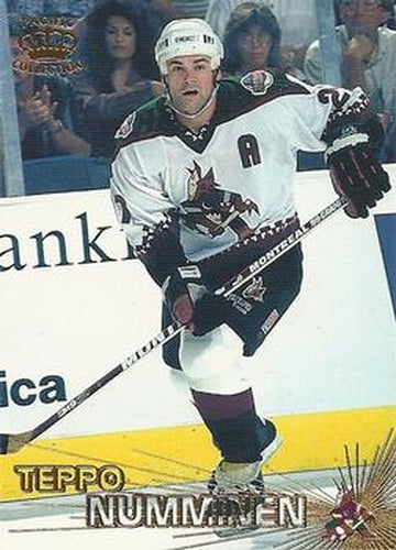 #122 Teppo Numminen - Phoenix Coyotes - 1997-98 Pacific Crown Hockey