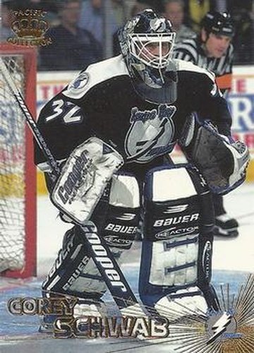 #126 Corey Schwab - Tampa Bay Lightning - 1997-98 Pacific Crown Hockey