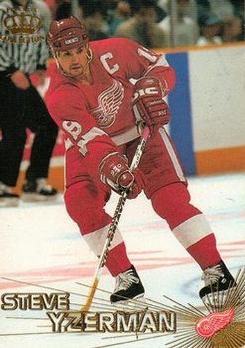 #19 Steve Yzerman - Detroit Red Wings - 1997-98 Pacific Crown Hockey